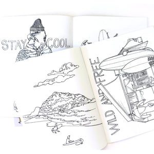 Wild Life Colouring Book-Wild Life Illustration Co.-Modern Rascals