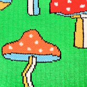 Women's Mushroom & Gnome Forage Athletic Socks-Friday Sock Co.-Modern Rascals