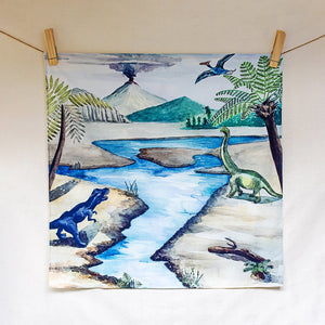 Wonderie Land Before Time Dinosaur Playcloth-Wonderie-Modern Rascals