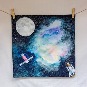 Wonderie To The Moon Playcloth-Wonderie-Modern Rascals