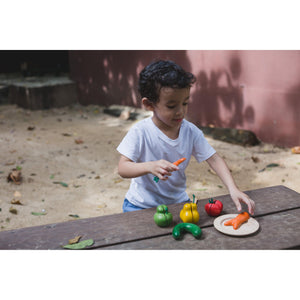 Wonky Fruit & Veg Set-PlanToys-Modern Rascals