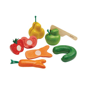 Wonky Fruit & Veg Set-PlanToys-Modern Rascals