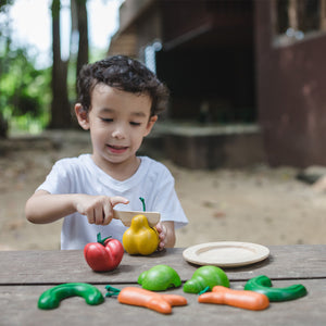 Wonky Fruit & Veg Set-PlanToys-Modern Rascals