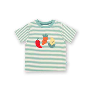Wonky Veg Short Sleeve Shirt - 1 Left Size 5-6 years-Kite-Modern Rascals