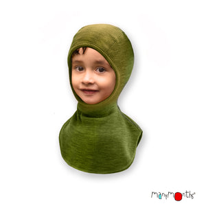 Wool Elephant Hood / Balaclava (no elastic in back) - Multiple Colours-ManyMonths Nature Woolies-Modern Rascals