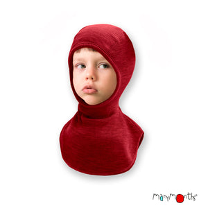 Wool Elephant Hood / Balaclava (no elastic in back) - Multiple Colours-ManyMonths Nature Woolies-Modern Rascals