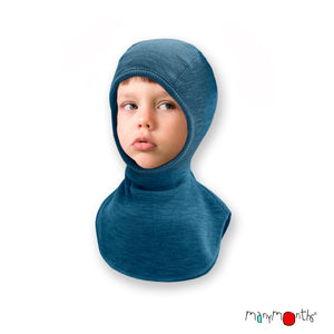 Wool Elephant Hood / Balaclava (no elastic in back) - Multiple Colours-ManyMonths Nature Woolies-Modern Rascals