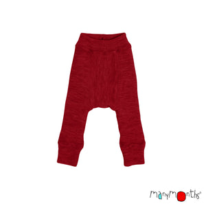 Wool Reversible Longies (Double Layer) - Multiple Colours-ManyMonths Nature Woolies-Modern Rascals