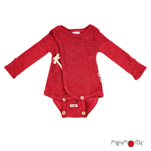 Wool Wrap Style Onesie - Multiple Colours-ManyMonths Nature Woolies-Modern Rascals