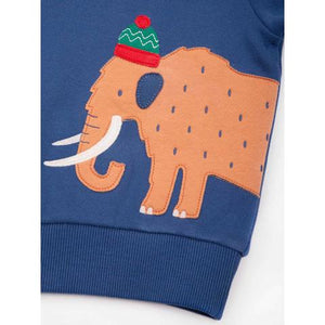 Wooly Mammoth Sweatshirt - 1 Left Size 9-11 years-Kite-Modern Rascals