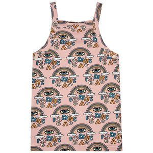 World Peace Tank Top - Powder Pink - 1 Left Size 2-3 years-Jelly Alligator-Modern Rascals