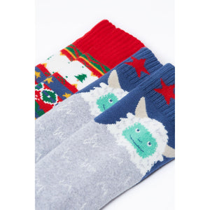Yeti Brilliant Boot Socks - 2 Pack-Frugi-Modern Rascals