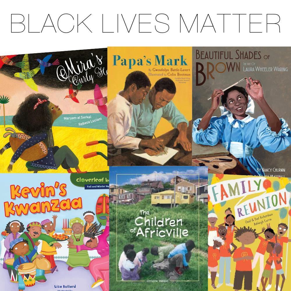 Books about Black History and with Black Characters