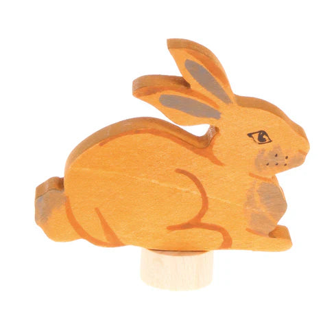 Deco Handpainted Rabbit Sitting, Small