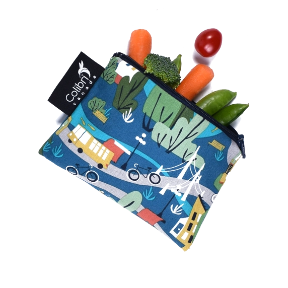 Urban Cycle Reusable Snack Bag - Small