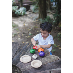 5 Colours Veggie Set-PlanToys-Modern Rascals