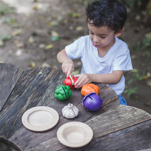 5 Colours Veggie Set-PlanToys-Modern Rascals