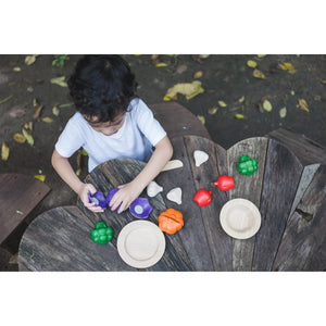 5 Colours Veggie Set-PlanToys-Modern Rascals