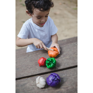 5 Colours Veggie Set-PlanToys-Modern Rascals