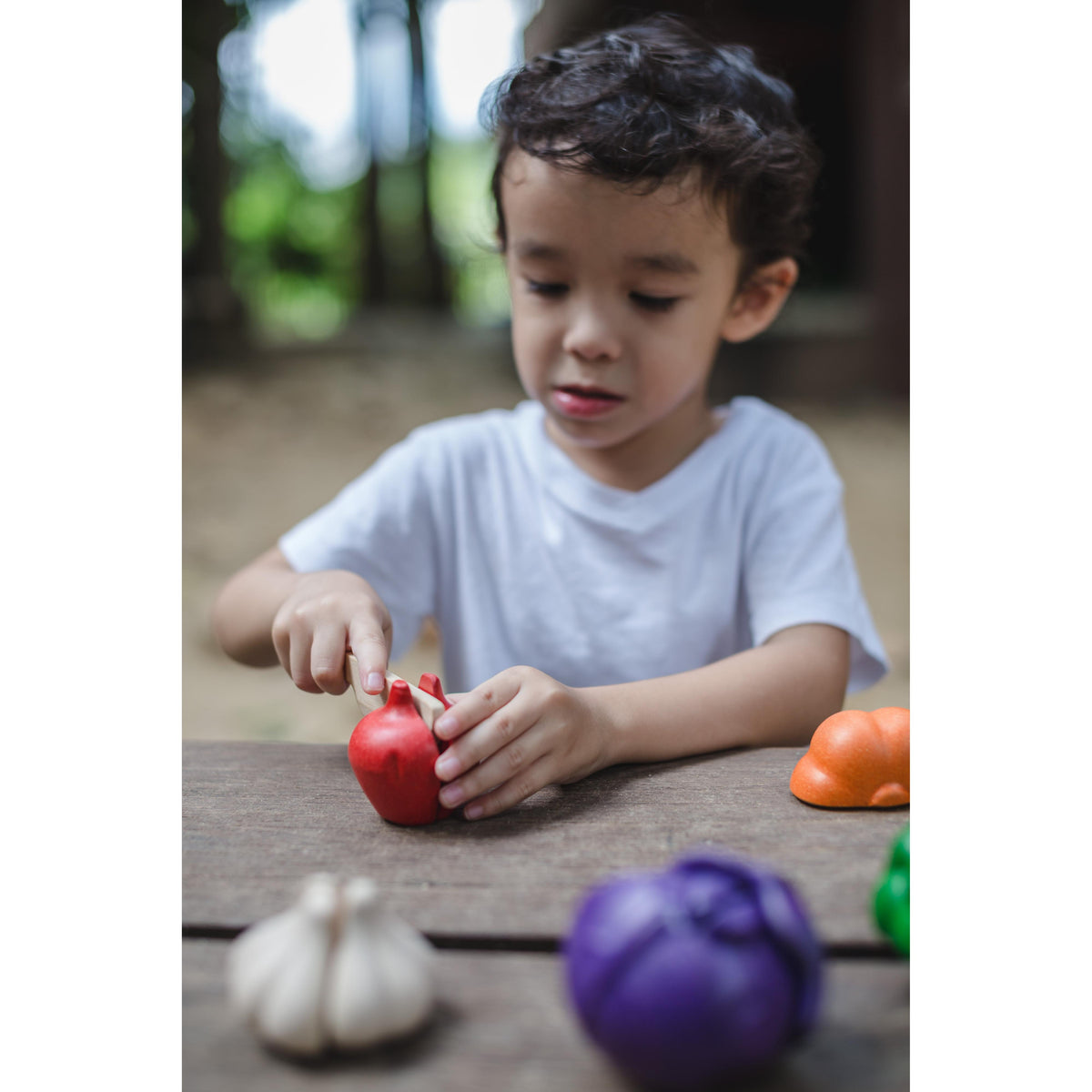 5 Colours Veggie Set-PlanToys-Modern Rascals