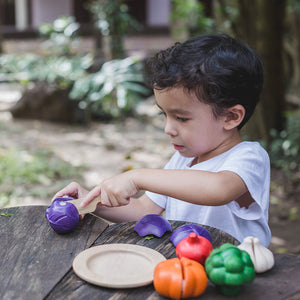 5 Colours Veggie Set-PlanToys-Modern Rascals