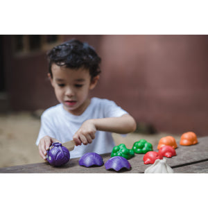 5 Colours Veggie Set-PlanToys-Modern Rascals