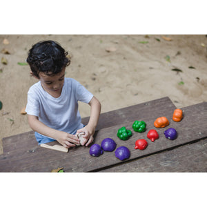 5 Colours Veggie Set-PlanToys-Modern Rascals
