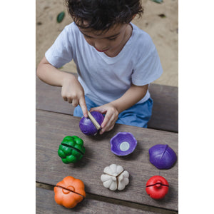 5 Colours Veggie Set-PlanToys-Modern Rascals