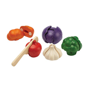 5 Colours Veggie Set-PlanToys-Modern Rascals