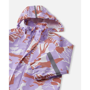 Vesi Waterproof Rain Coat - Blooming Lilac