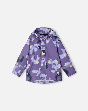 Vesi Waterproof Rain Coat - Misty Violet