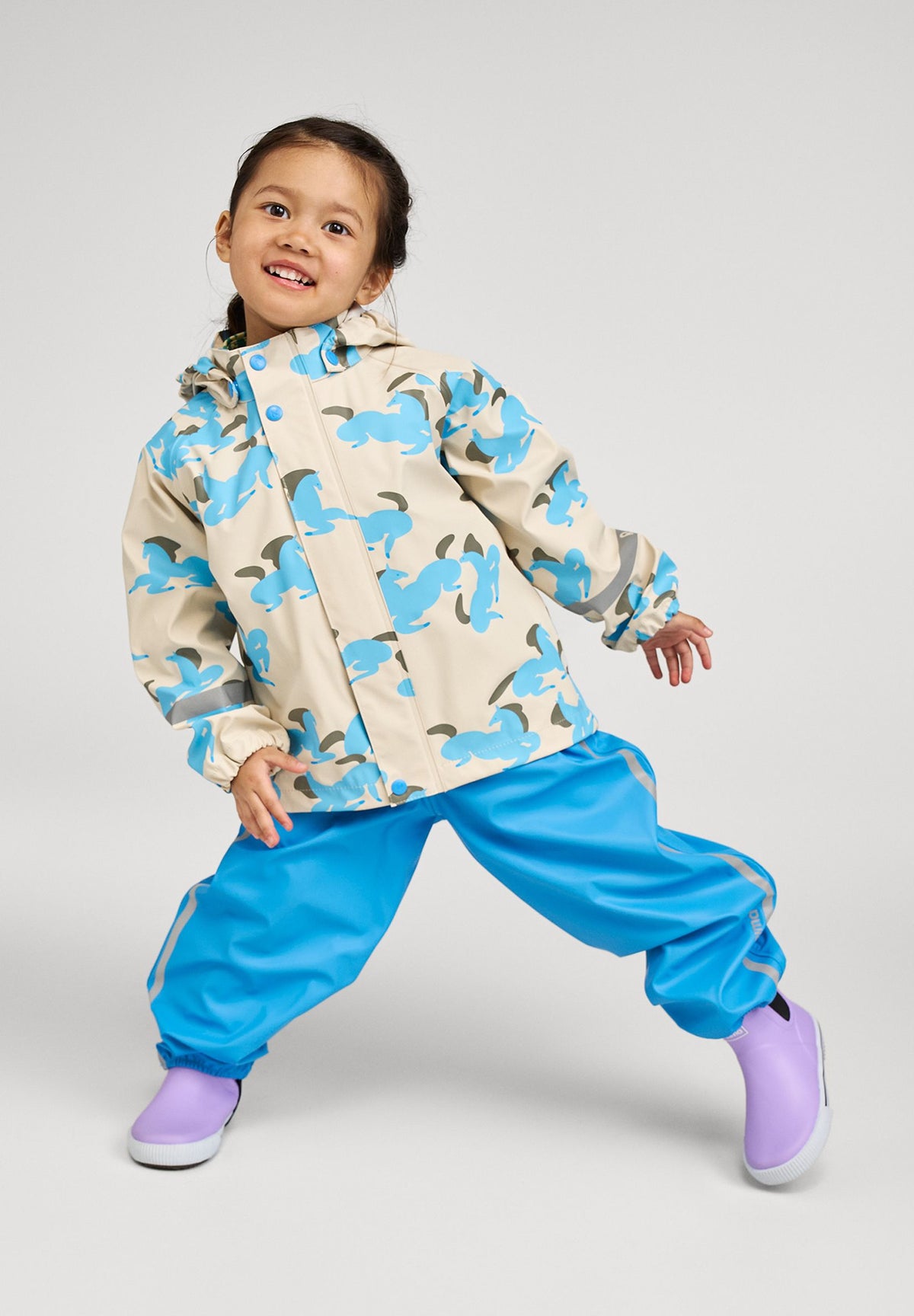 Vesi Waterproof Rain Coat - Fresh Blue