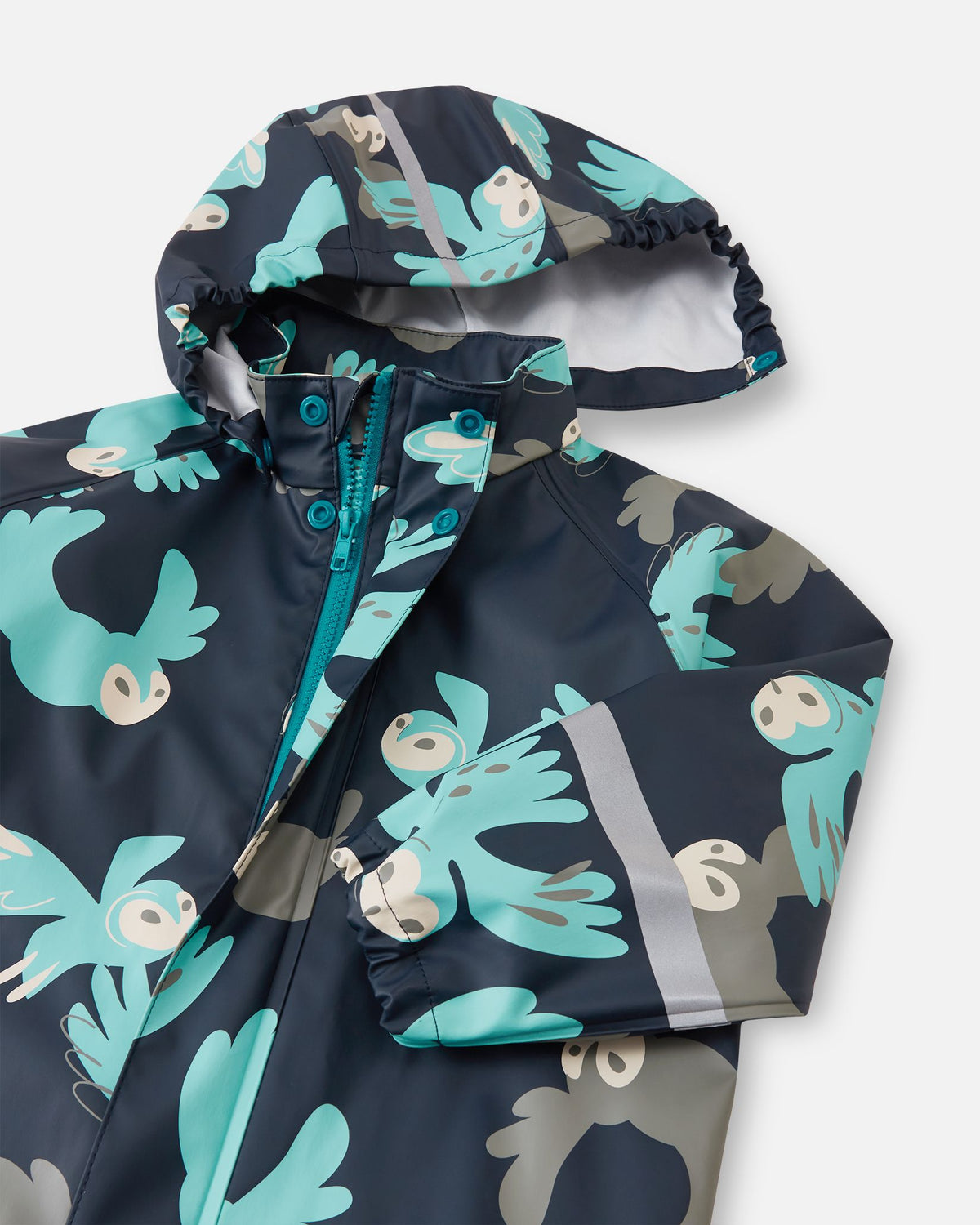 Vesi Waterproof Rain Coat - Navy