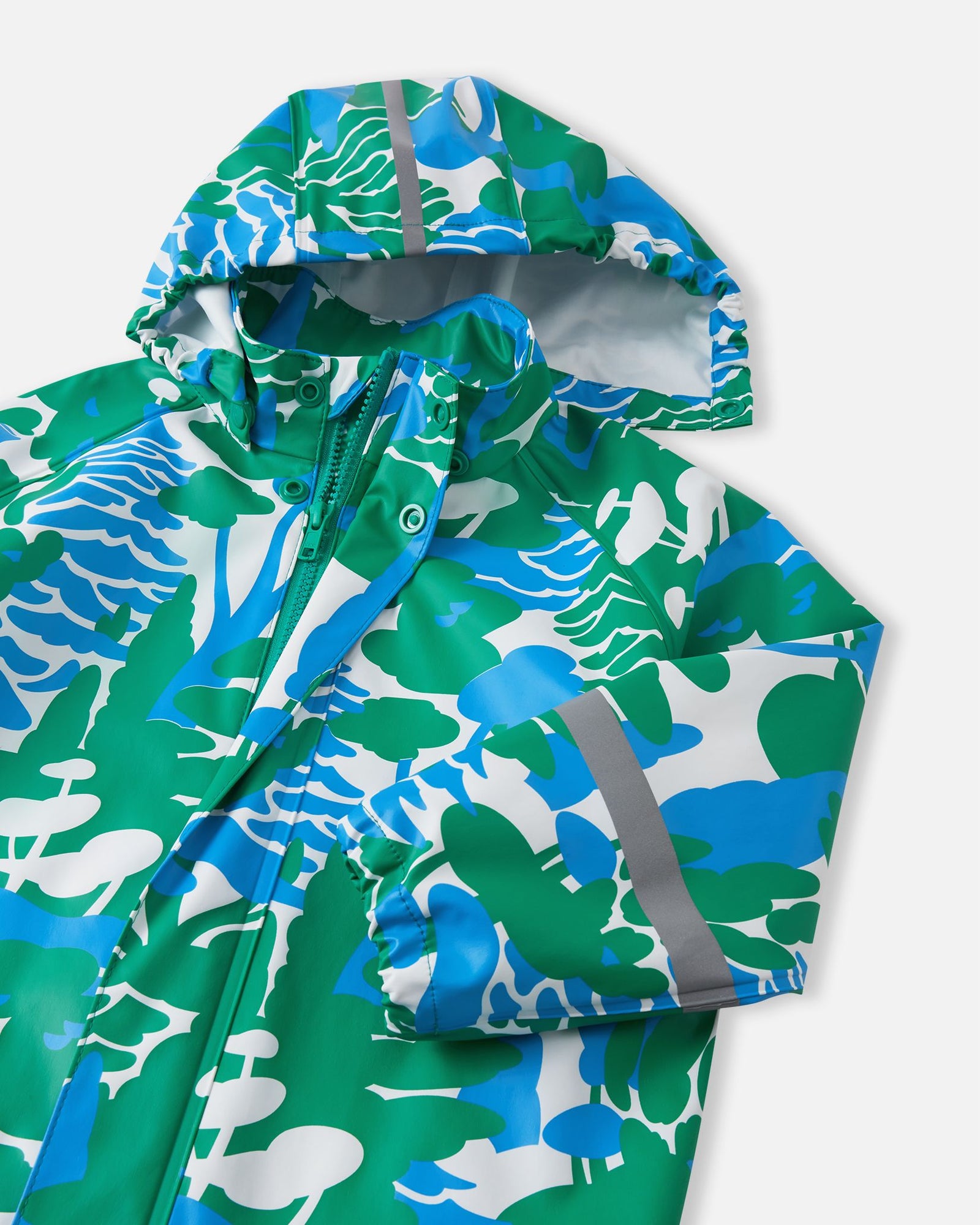 Vesi Waterproof Rain Coat - Green