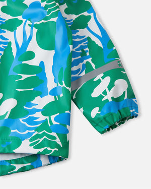 Vesi Waterproof Rain Coat - Green