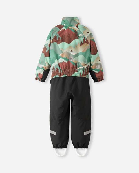 Kurikka ReimaTec One Piece Snow Suit - Stone Green Mountains