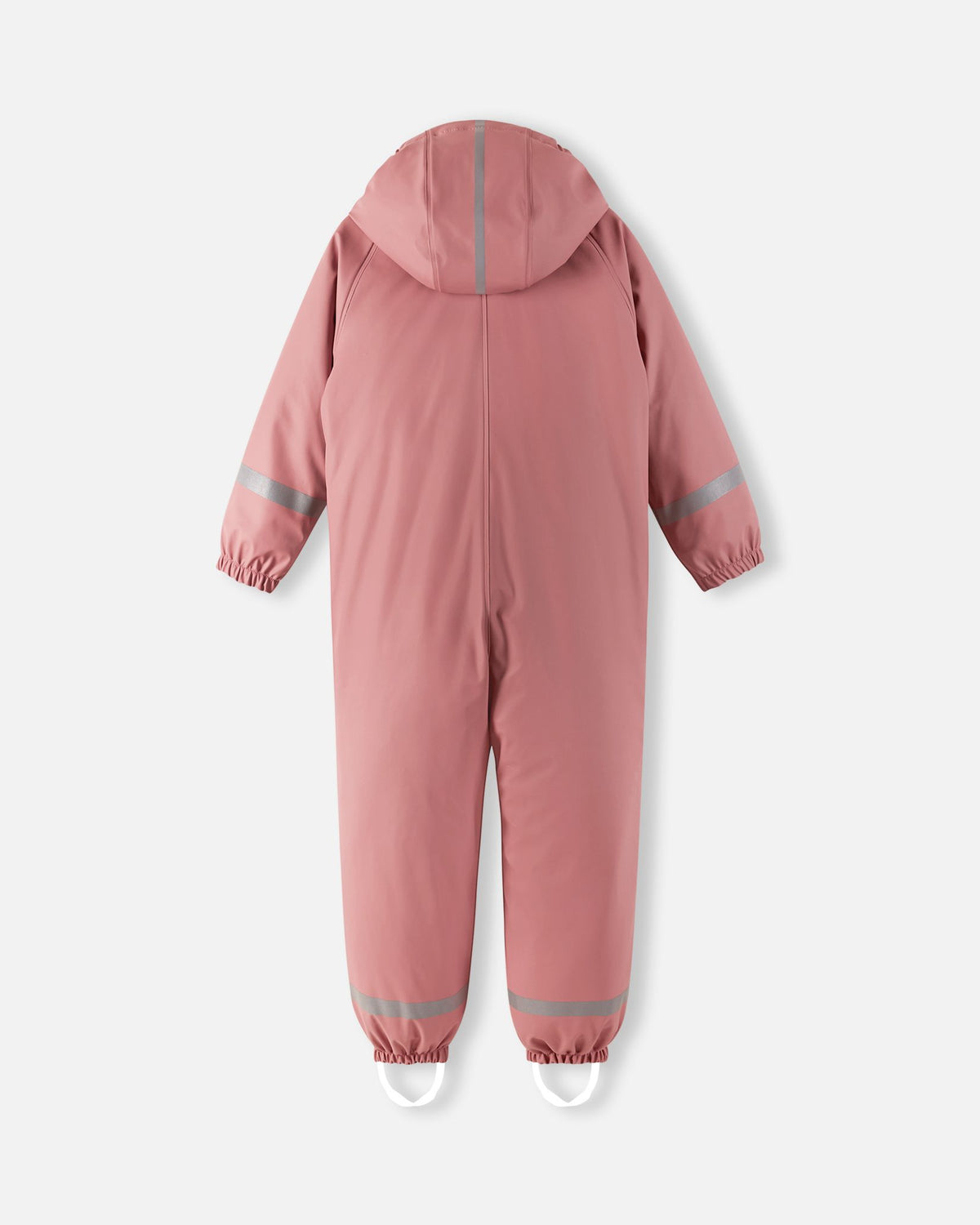 Rapakko Waterproof Rain Overall with Fleece Lining - Rose Blush