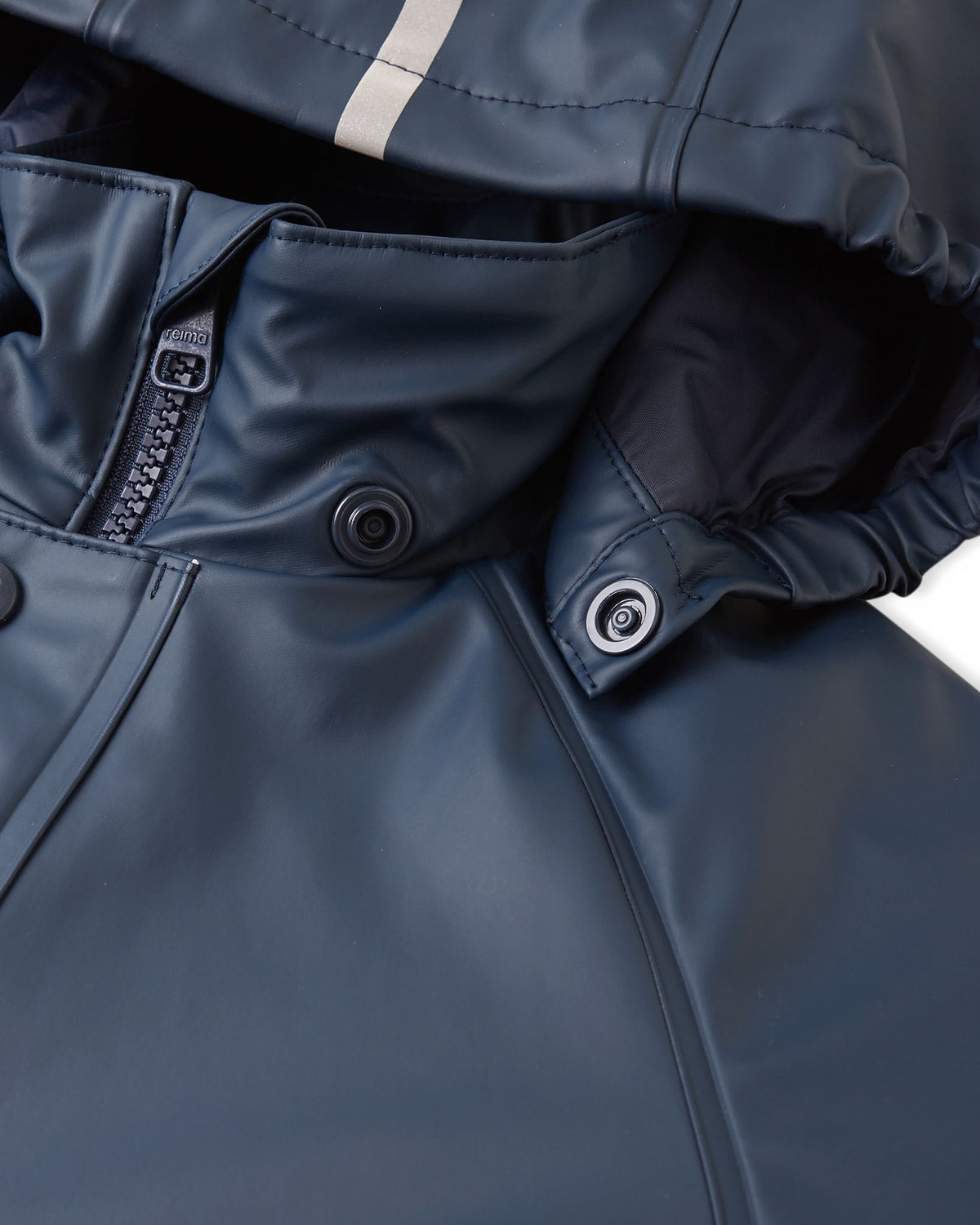 Rapakko Waterproof Rain Overall with Fleece Lining - Navy