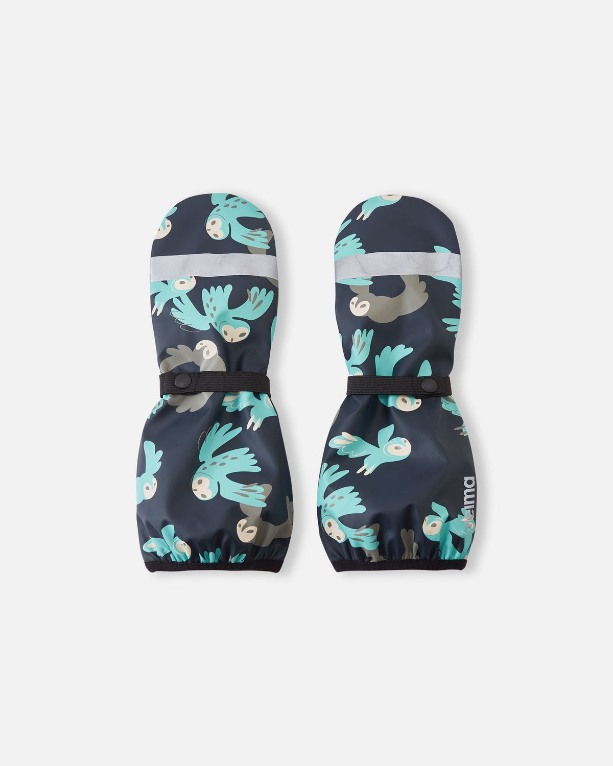 Puro Waterproof Rain Mittens with Lining - Navy