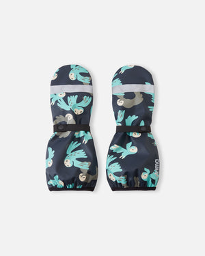 Puro Waterproof Rain Mittens with Lining - Navy