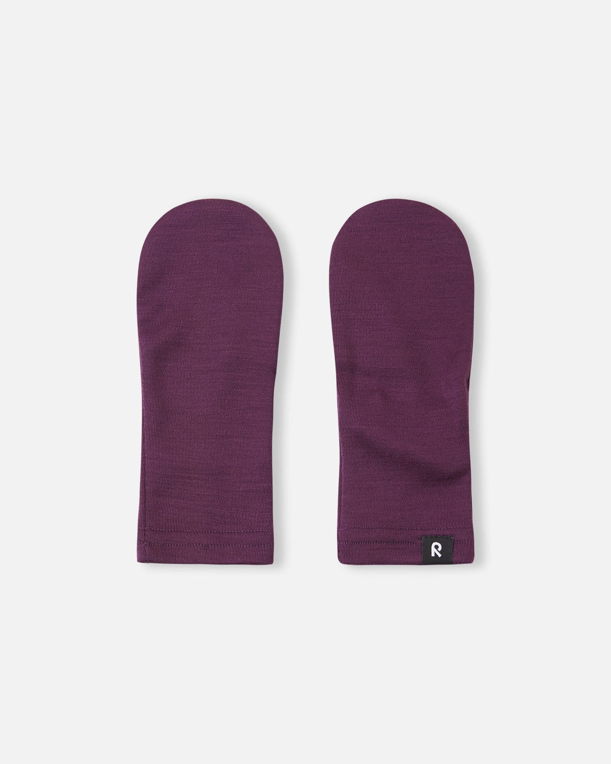 Eino Knit Wool Mittens - Deep Purple