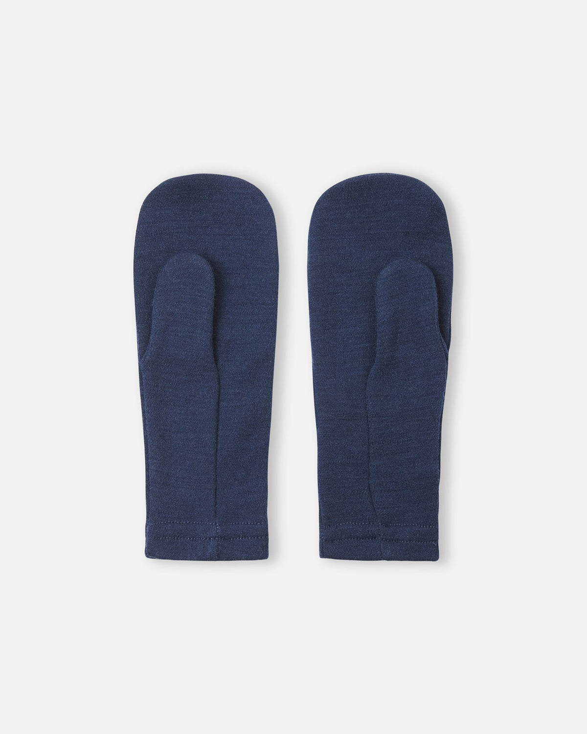 Eino Knit Wool Mittens - Navy