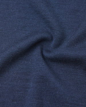Eino Knit Wool Mittens - Navy