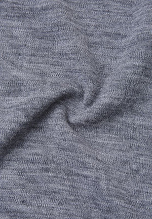 Eino Knit Wool Mittens - Grey Melange