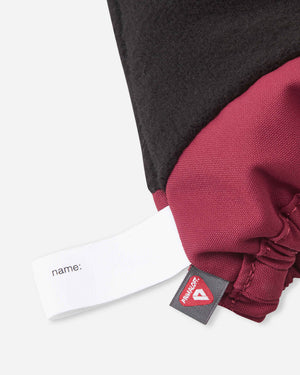 Ote ReimaTec Winter Mittens - Maroon