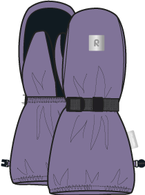 Ote ReimaTec Winter Mittens - Misty Violet
