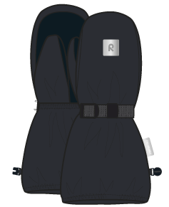 Ote ReimaTec Winter Mittens - Black