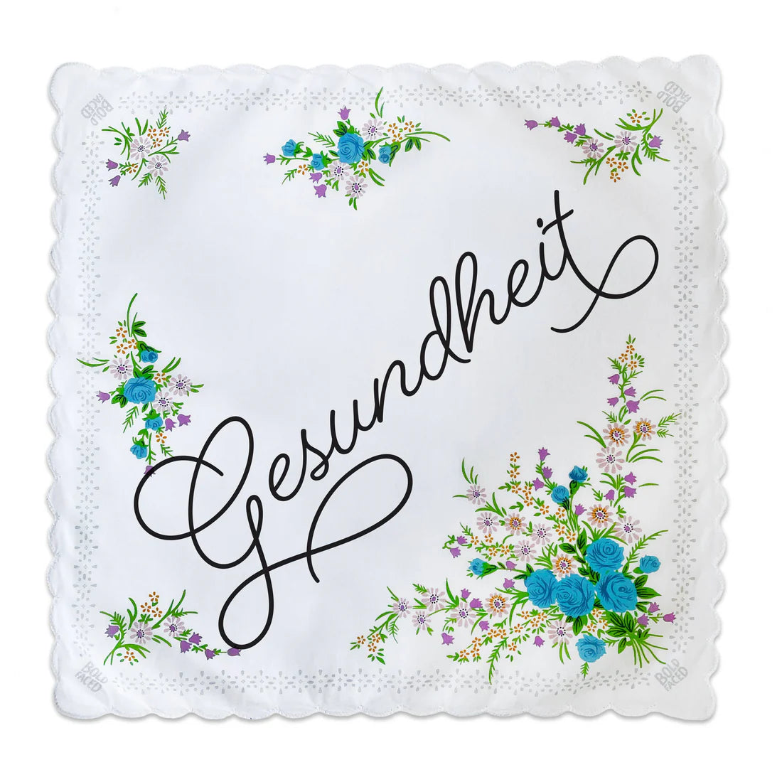 Boldfaced Snot Bad Handkerchief - Gesundheit
