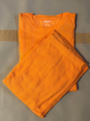 Adult's Orange Waffle Set