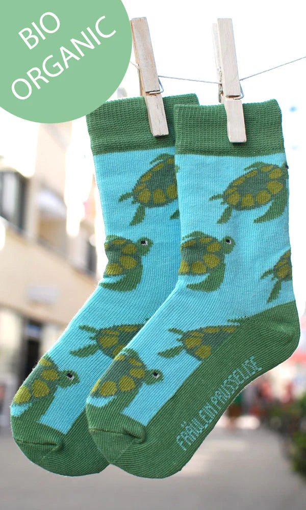 Fraulein Prusselise Turtle Adult Socks - Size 39-42